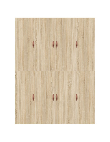 Struttura letto con contenitore Rovere Sonoma 160 x 200 cm