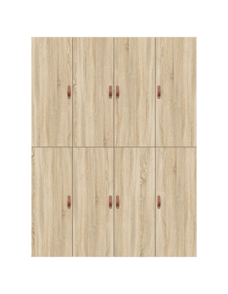 Struttura letto con contenitore in rovere Sonoma 160x200 cm