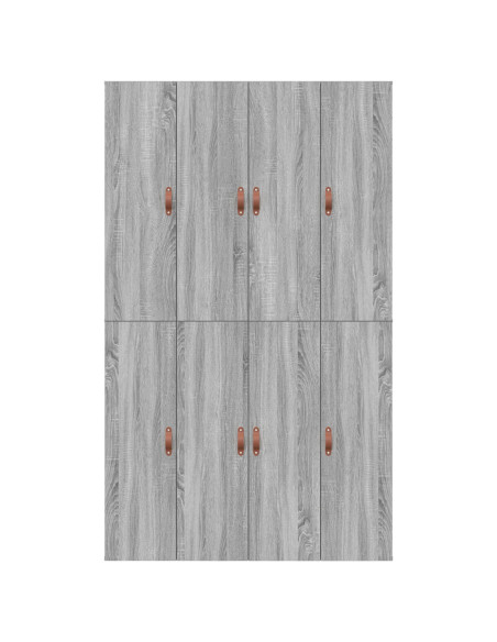 Struttura letto con contenitore  Grigia Sonoma 120x190 cm