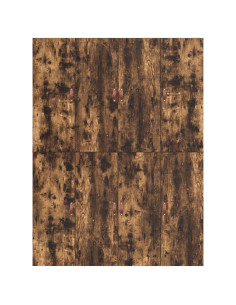 Struttura letto con contenitore Rovere fumé 135 x 190 cm 2