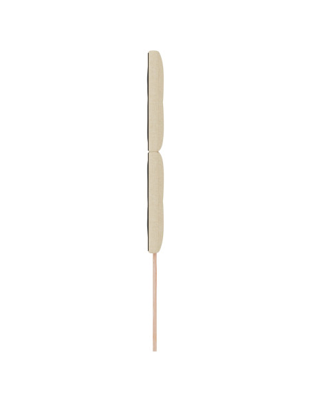 Testata LED  Crema 100 cm Tessuto