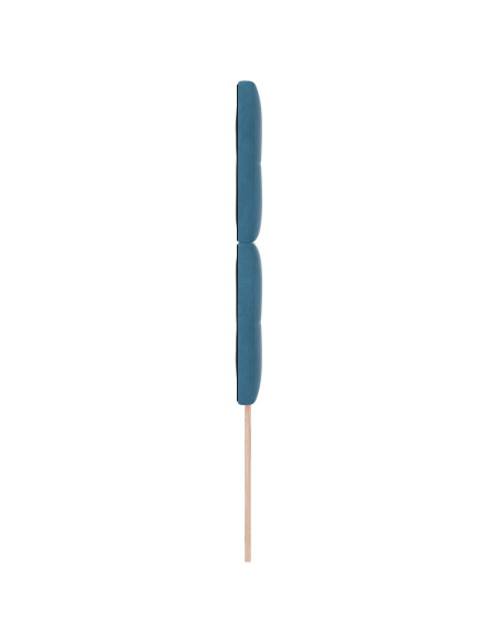 Testata LED  Blu scuro 90 cm Velluto