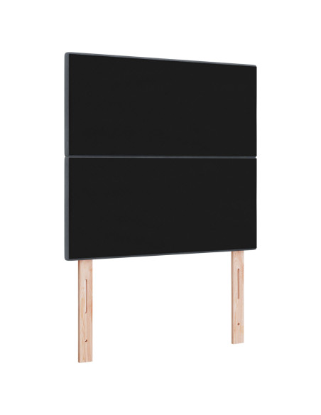Testata LED  Grigia Scura 100 cm Velluto