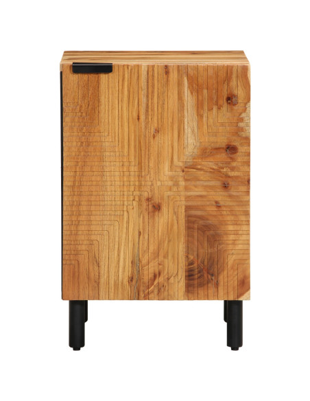 Armadio da bagno  38x33,5x58 cm in legno massello di acacia