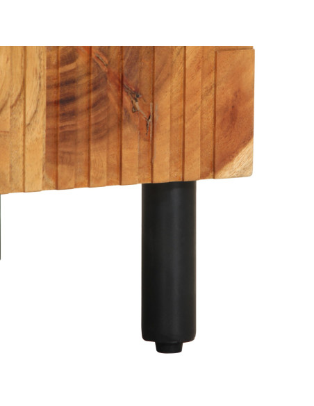 Armadio da bagno  38x33,5x58 cm in legno massello di acacia