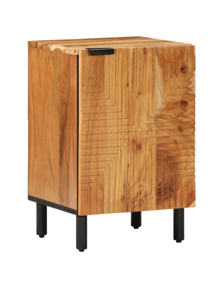 Armadio da bagno  38x33,5x58 cm in legno massello di acacia