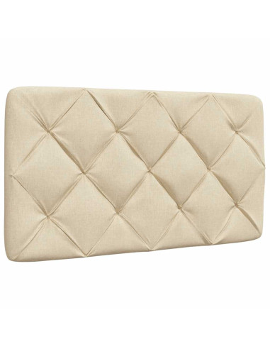 Giroletto con LED senza Materasso Crema 90x190 cm in Tessuto