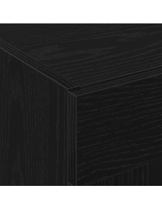 Armadi da Parete 2 pcs Rovere Nero 69,5 x 34 x 90 cm 2