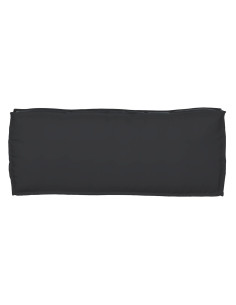 Set di Cuscini per Pallet 2 pcs Nero 100 x 40 x 8 cm 2