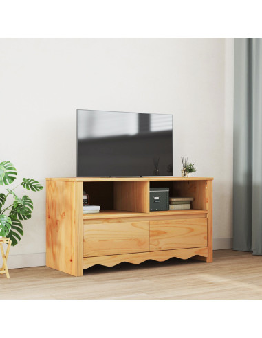 Mobile TV Drammen Rovere 99 x 43 x 55 cm Legno massello di pino