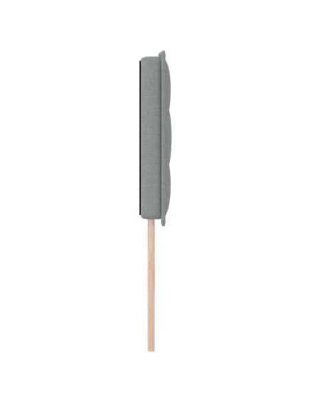 Testiera  Design Linea Grigio Chiaro 140 cm Tessuto