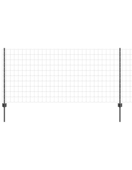Recinto Euro  con 10 Post Grigi 1x10 m in Acciaio