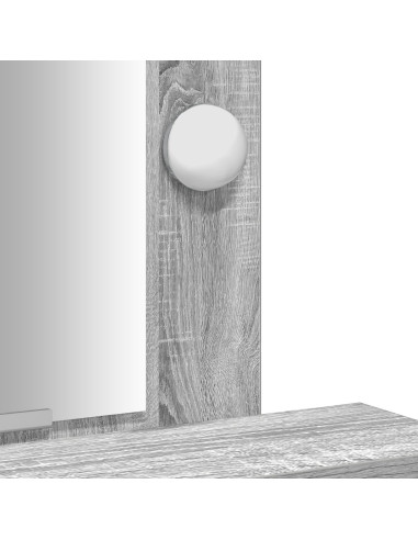 Tavolo da Trucco Grigio 50 x 41 x 140 cm Legno multistrato