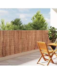 Recinzione in corteccia Marrone 400 x 125cm Corteccia 2