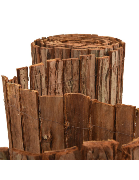 Recinzione in corteccia Marrone 400 x 125cm Corteccia