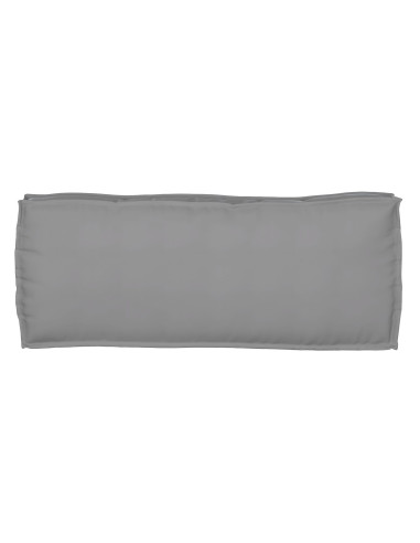 Set di Cuscini per Pallet 2 pcs Grigio 100 x 40 x 8 cm