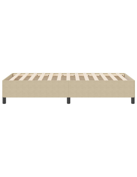 Struttura Letto Verde Chiaro Grigio 80x200 cm in Tessuto CORDURO