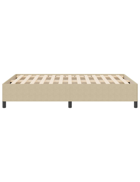 Struttura Letto Verde Chiaro Grigio 160x200 cm Tessuto in Velluto a Coste