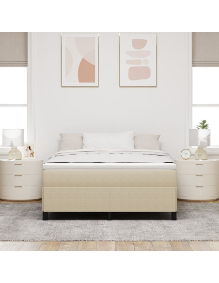 Letto a molle Grigio Verde 160 x 200 cm Velluto