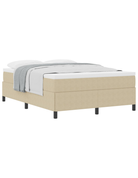 Struttura Letto Verde Chiaro Grigio 160x200 cm Tessuto in Velluto a Coste