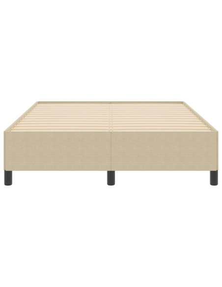Struttura Letto Verde Chiaro Grigio 140x190 cm Tessuto aCoste