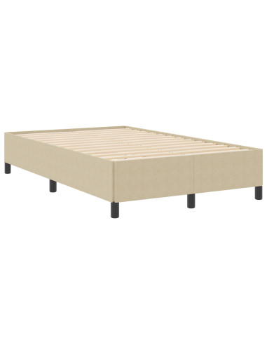 Letto a molle Grigio Verde 120 x 190 cm Velluto