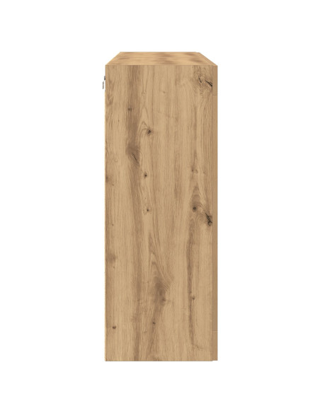 Armadietto da Muro Set di 2 Quercia Artigianale