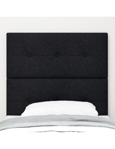 Testiera con testiera Nero 90 cm Pelle Sintetica