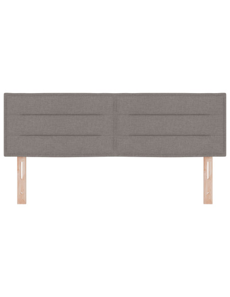 Testiera  Design Linee Tortora 140 cm Tessuto