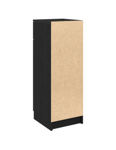 Mobile da Bagno Rovere nero 32 x 34 x 90 cm Legno multistrato 2