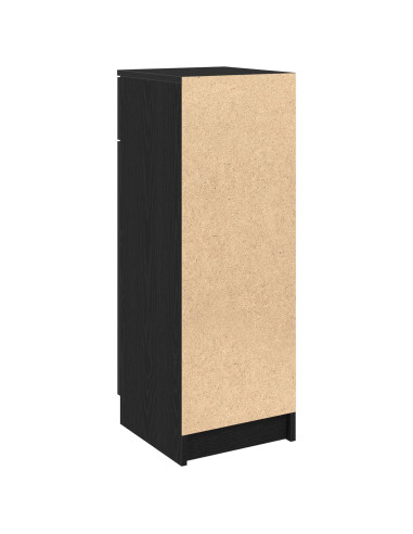 Mobile da Bagno Rovere nero 32 x 34 x 90 cm Legno multistrato