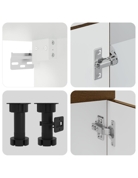 Mobile da cucina Kalmar Rovere Marrone 80 x 46 x 81,5 cm