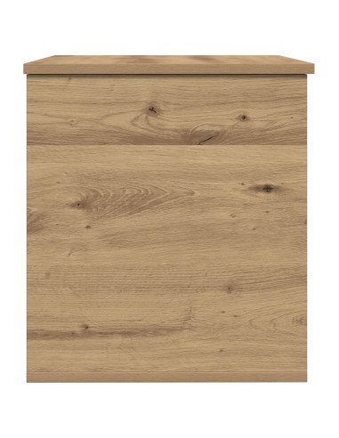 Scatola di Stoccaggio rovere artigianale 60 x 42 x 46 cm