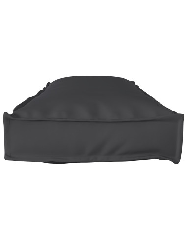 Cuscino Nero 120 x 40 x 8 cm Tessuto Oxford