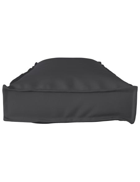 Cuscino Nero 120 x 40 x 8 cm Tessuto Oxford