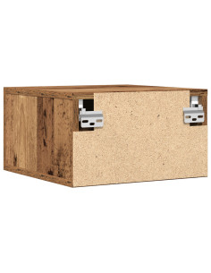 Armadio da Notte 2 pcs Legno vecchio 35 x 35 x 20 cm