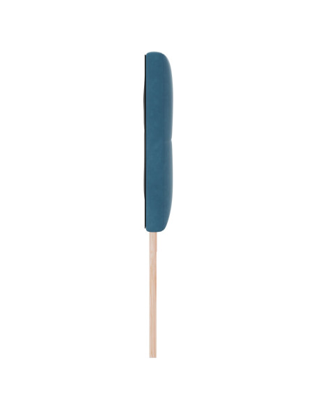 Testiera  Con Bottoni Imbottita Blu Scuro 180 cm in Velluto