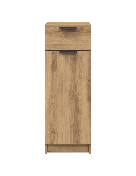 Armadio da Bagno  Quercia Artigianale 32x34x90 cm Legno Ingegnerizzato