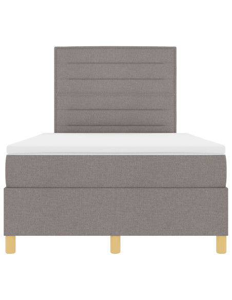 Rete a Molle Tortora Struttura in legno 120x200 cm Durevole