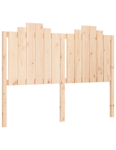 Letto senza Materasso 140x190 cm in Legno Massello di Pino