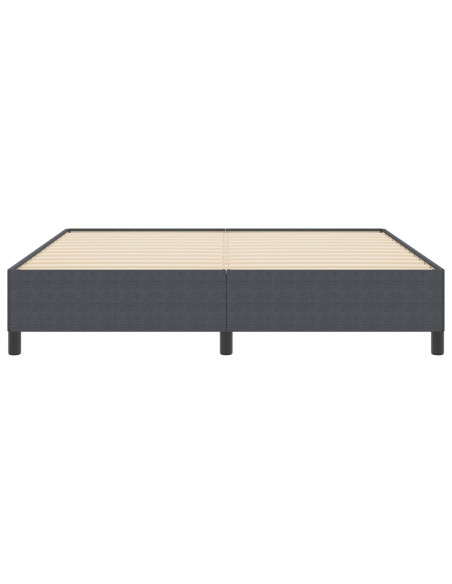 Struttura letto Grigio Scuro 180x200 cm Tessuto in Cords