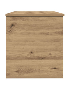 Scatola di Stoccaggio rovere artigianale 100 x 42 x 46 cm