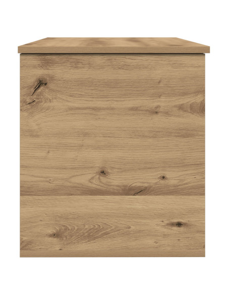 Scatola di stoccaggio  con coperchio Rovere Artigianale 100x42x46 cm Legno ingegnerizzato