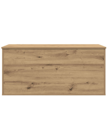 Scatola di stoccaggio  con coperchio Rovere Artigianale 100x42x46 cm Legno ingegnerizzato