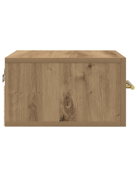 Armadio a muro  in rovere artigianale 35x35x20 cm
