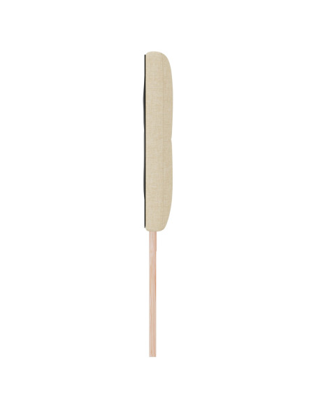 Testiera di  Imbottita con Bottoni Crema 180 cm in Tessuto