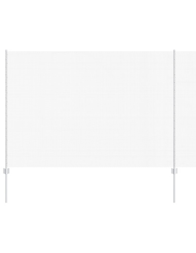 Recinzione con Posto Argento 1,6 x 25 m Acciaio