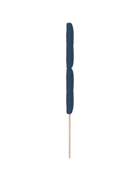 Testiera con testiera Blu 100 cm Pelle Sintetica