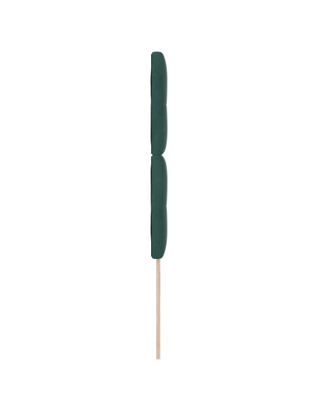 Testiera  Bottoni Intagliati Verde Scuro 100 cm Velluto