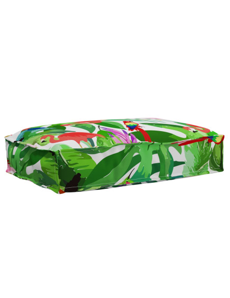 Cuscino per pallet  Giungla tropicale 60x40x8 cm Poliestere